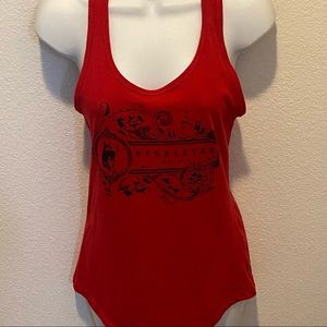 Pendleton Whiskey Red Razorback Tank Top Size Small